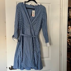 Ralph Lauren. Size 12. Blue dress.